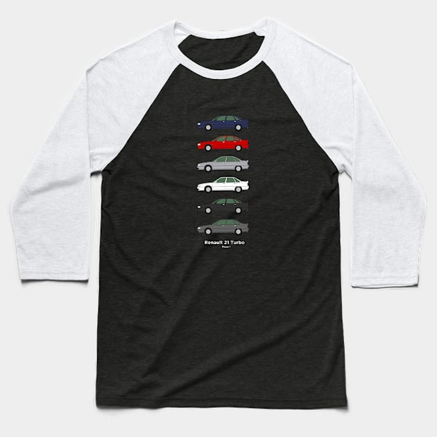 R12 Turbo phase 1 collection Baseball T-Shirt by RJW Autographics